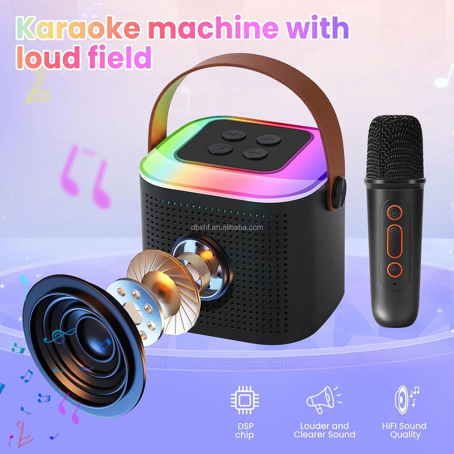 Y1 Wireless Dual Microphones Speaker